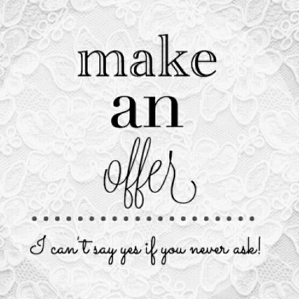 OPEN TO OFFERS